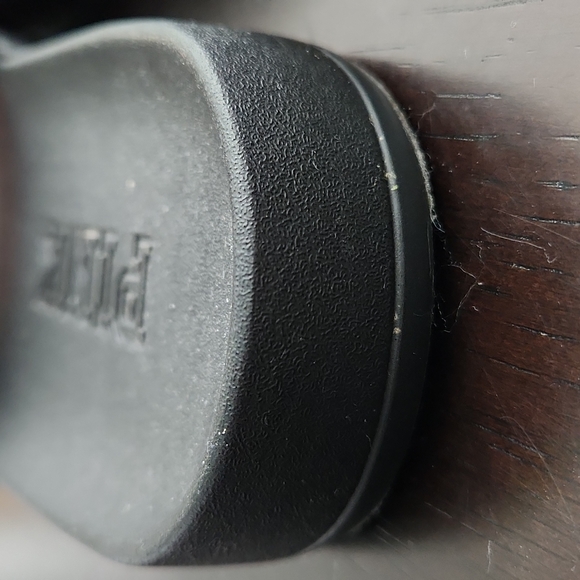 PINK by Victoria Secrets womans black slides, size M 7/8 - Picture 10 of 16